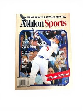 Athlon Sports 2026 MLB Preview Magazine - Shohei Ohtani Cover